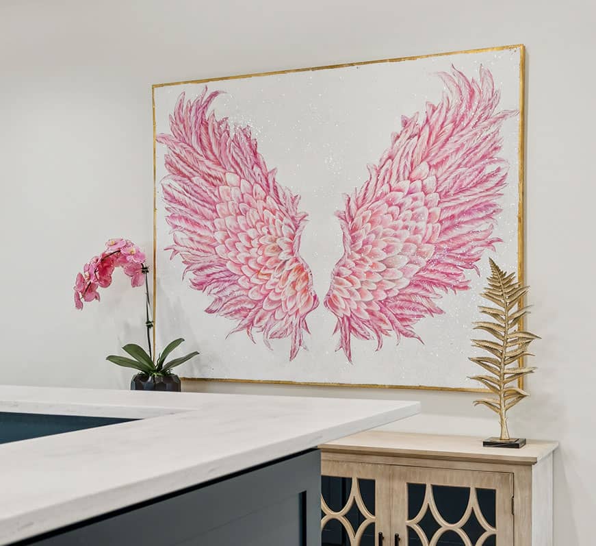 Divine Dental Works lobby art